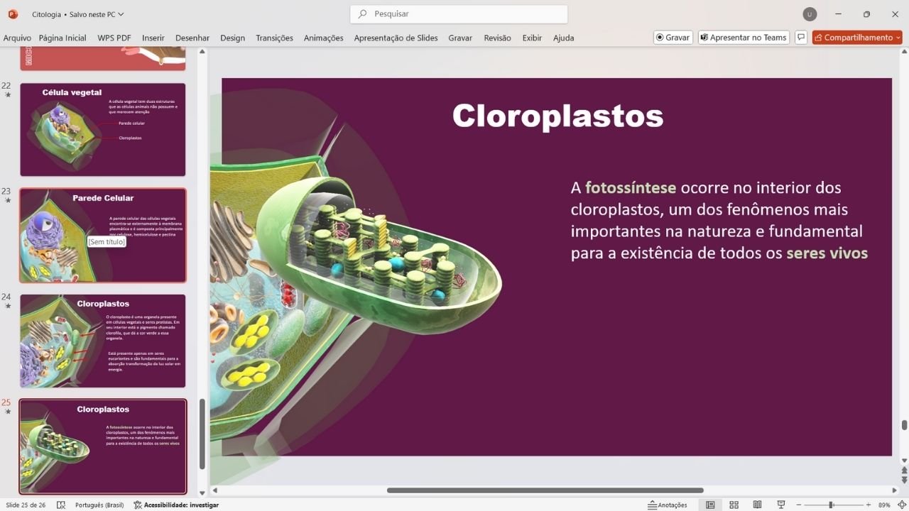 citologia 3 - capa slides de biologia